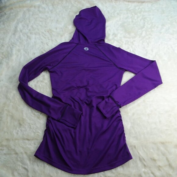 Aerie Fit Purple Exercise Hoodie Size SP - Picture 2 of 6